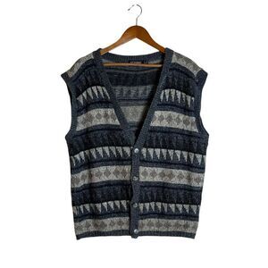 Scandia men’s knit‎ vest. Size medium